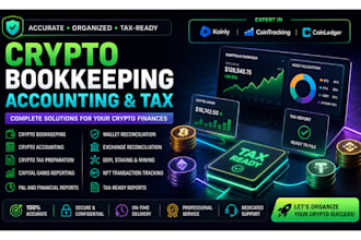 do crypto accounting, crypto bookkeeping and crypto tax in koinly, cointracking