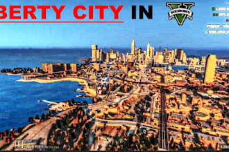 custom make esx qbcore fivem server, fivem custom server, custom map, fivem city