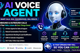 build ai voice agents, ai receptionist, vapi, retell ai calling agent