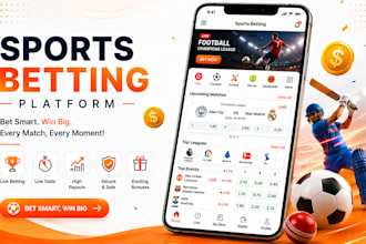 develop a user friendly sport bet website and mobile app
