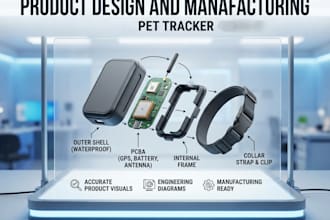 do 3d cad modeling,product design,3d printing,files for manufacturing