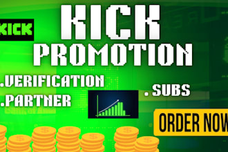 be your kick channel promotion specialist