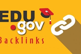 manually do powerful SEO pr9,edu backlinks for proper website ranking