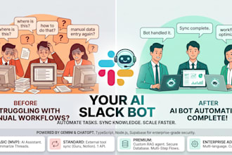 build an ai slack bot with gemini or chatgpt to automate workflows