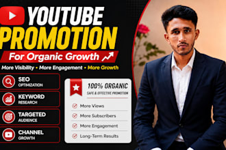 promote your youtube channel for organic growth