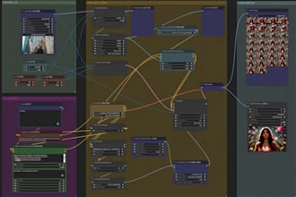 create comfyui workflow for sfw and nsfw video and image generation runpod setup