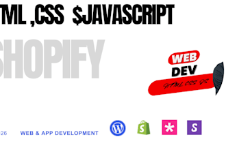do web maintenance, bug fixes and redesign to your website