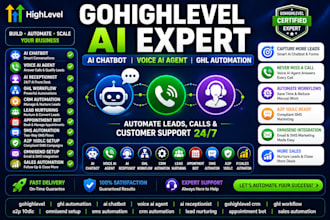 setup gohighlevel ai chatbot voice ai agent and ghl automation