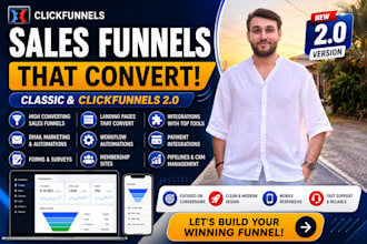 build clickfunnels landing page sales funnel automations clickfunnels 2 0 expert