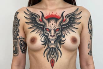 create a cover up or makeover your tattoo design