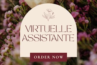 provide trilingual virtual assistant and admin support in german english french