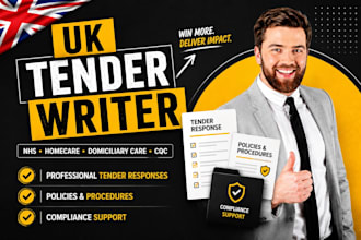 write UK nhs, homecare and domiciliary care tender responses