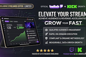 promote twitch channel, boost twitch live viewers