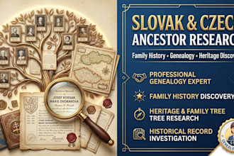 research your slovak and czech ancestors genealogy family history