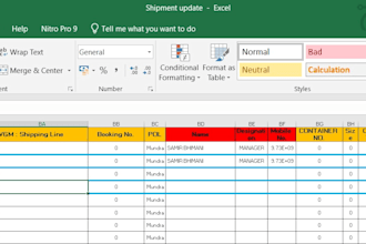 do professional excel data entry, data cleaning and stock maintenance