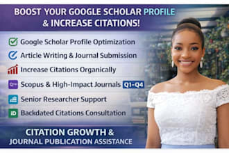 setup and optimize google scholar profile for citations and research visibility