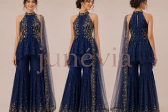 make custom fashion illustrations and dress designs