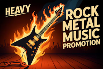 do US UK organic rock metal music promotion, spotify music promotion