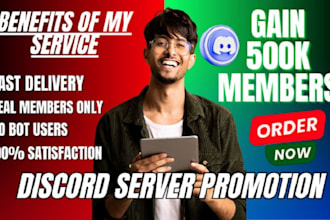discord server promotion, discord growth, gaming promotion, discord advertising