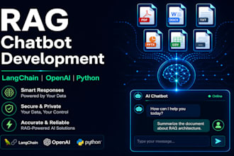 rag chatbot development for documents and websites