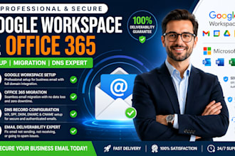 google workspace dns record fixdomain connection email migration gmail office365