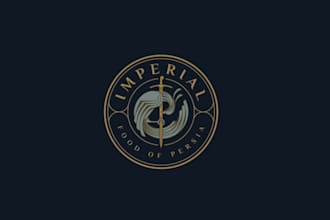 do create a minimalist luxury logo design for your brand