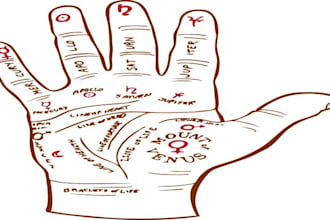do professional palm reading and detailed palmistry analysis