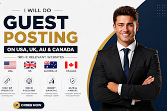 do USA UK australia and canada guest post on niche relevant websites