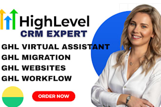 ghl virtual assistant, ghl migration, ghl websites, ghl workflow ghl expert