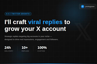 craft viral replies to grow your x twitter account