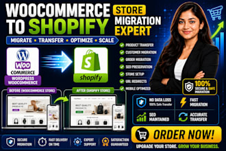 migrate wordpress woocommerce website to shopify store migration