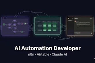 create ai automations with n8n and airtable