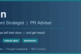 run a 35 day comms, narrative sprint for your tech business