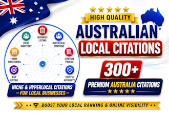 build australia local citations and directory submission for local SEO