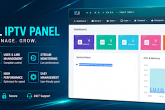 setup fully iptv server xtream ui xui one with SSL full support