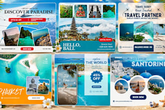 design ready to publish instagram and facebook posts