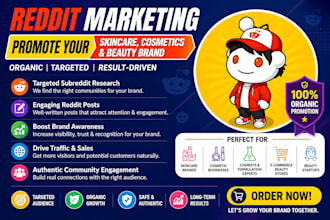 create reddit seo post for beauty, skincare and cosmetics brand