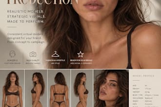 create a consistent virtual model for your brand