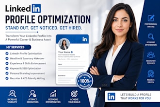 optimize, rewrite, and enhance your linkedin profile for career growth