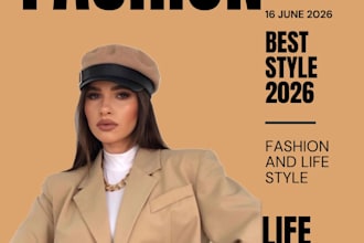 design fashion marketing materials in canva