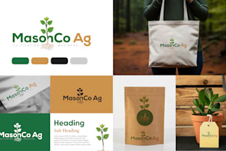 design brand style guide, brand design and brand kit