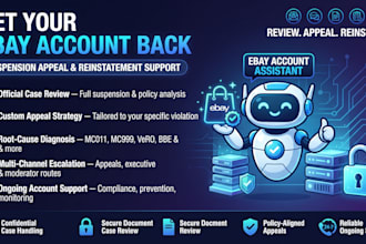 ebay reinstatement, ebay mc011 restriction, ebay account reinstatement appeal