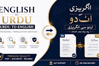 be your fluent urdu to english academic translation specialist