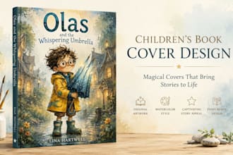 design childrens book cover ebook cover and amazon KDP cover