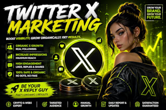 organic x growth twitter monetization increase impressions be your x reply guy