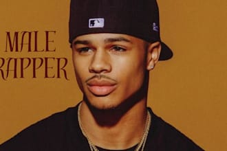 be your male rapper, hiphop songwriter, ghostwriter rap, male singe, uk drill