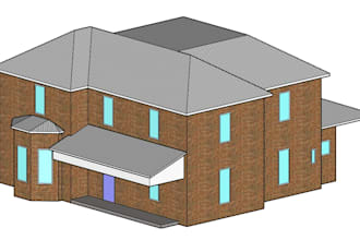 convert PDF roof plans into sketchup model