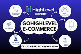 setup ghl ecommerce store gohighlevel online store shopify gohighlevel