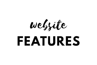 fix your website features