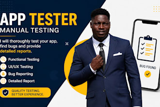 deliver 20 real app testers, UX feedback, and detailed bug reports